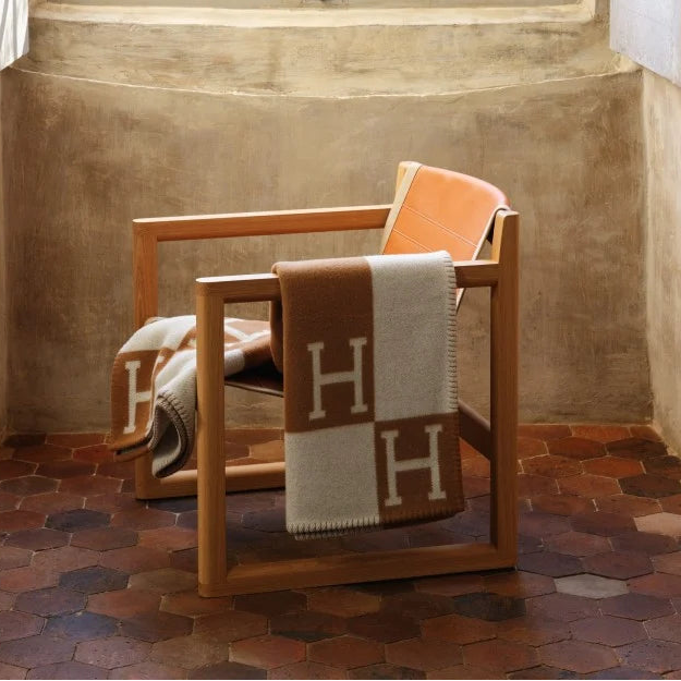 Hermes Avalon Blanket Wool Cashmere
