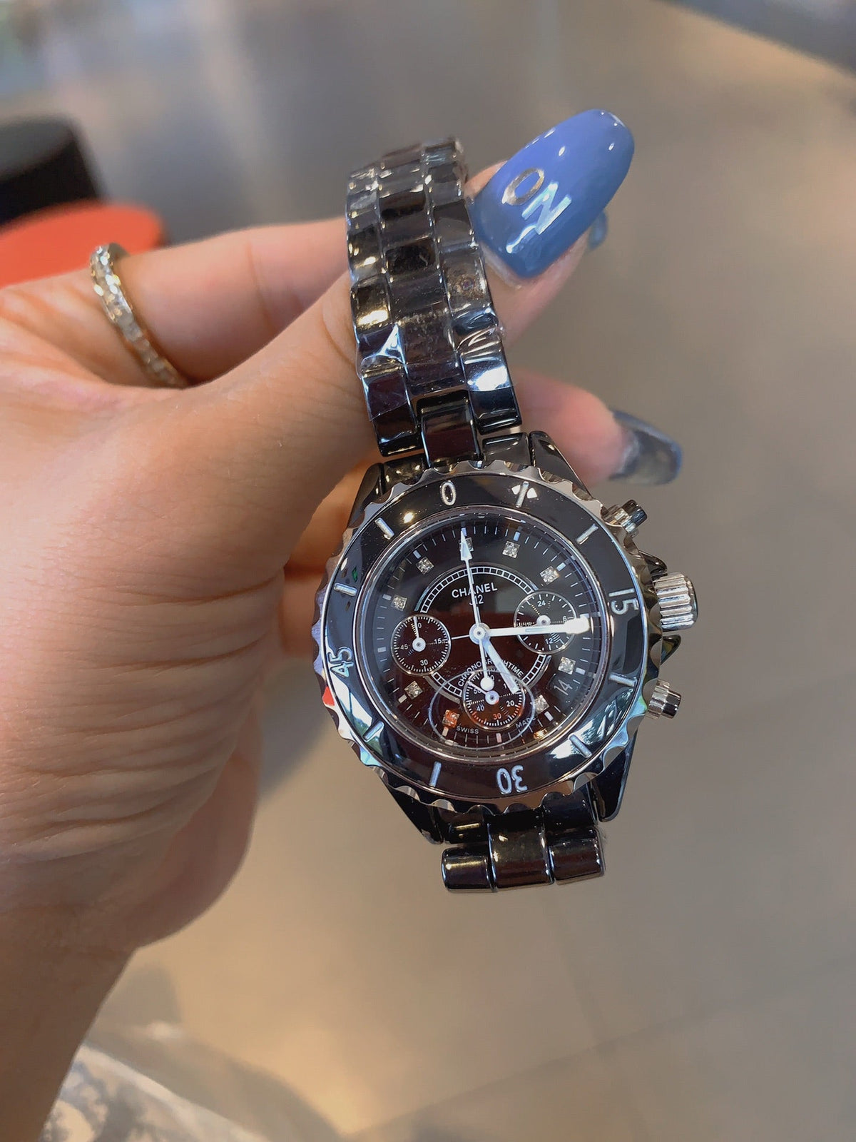 J12 BLACK CERAMIC 42MM CHRONOGRAPH