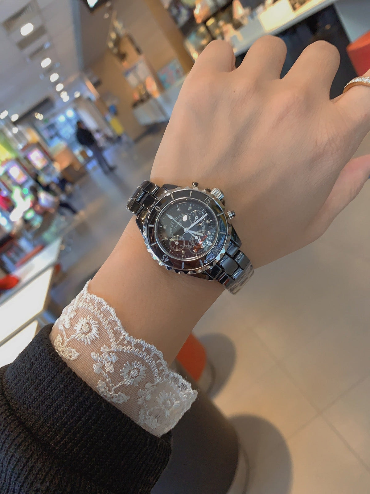 J12 BLACK CERAMIC 42MM CHRONOGRAPH