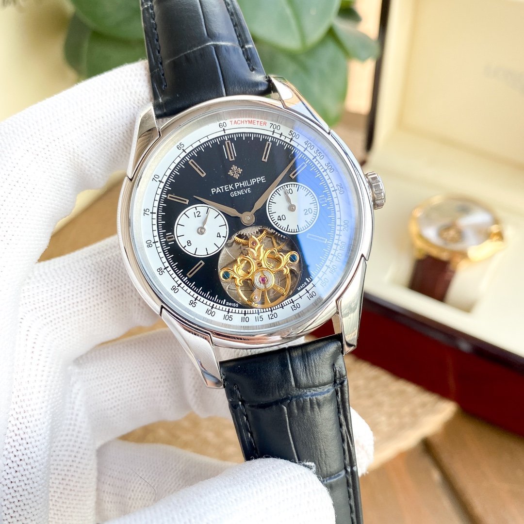 PATEK TOURBILLON LEATHER STRAP