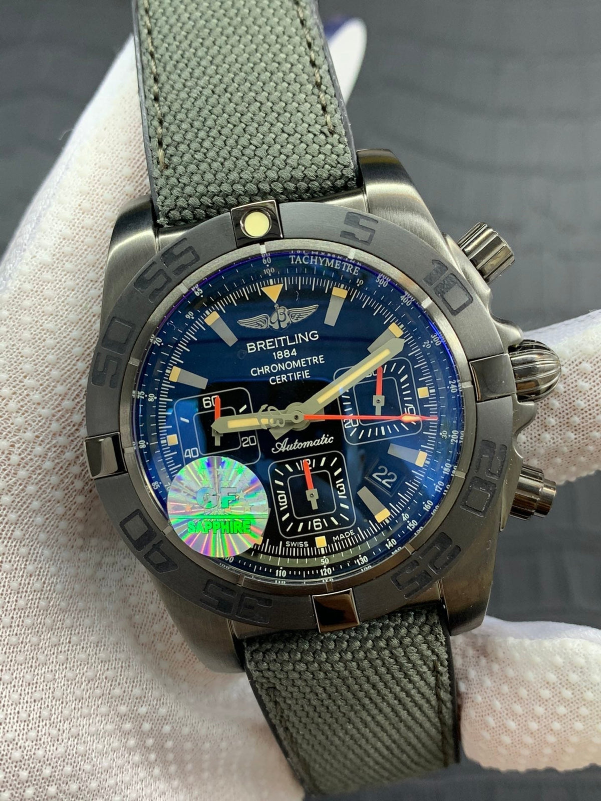 AVENGER BANDIT 45MM BLACK DIAL CHRONOGRAPH