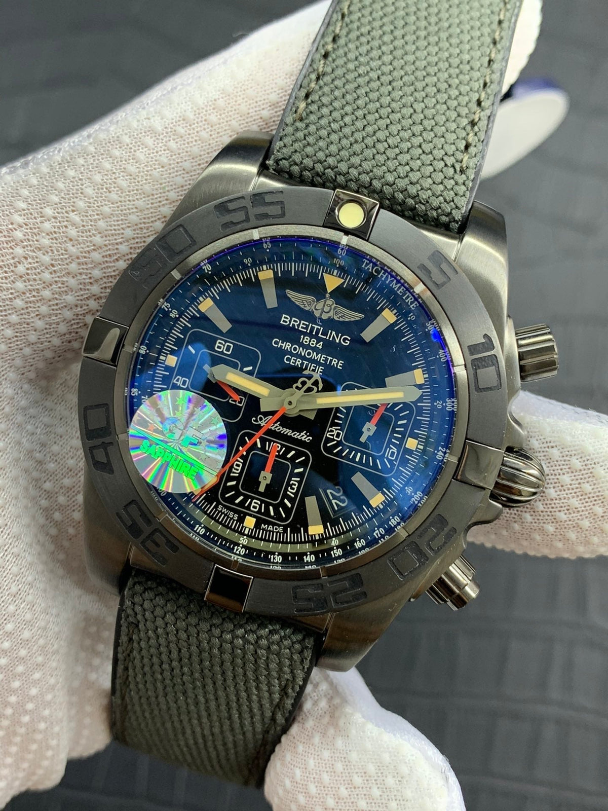 AVENGER BANDIT 45MM BLACK DIAL CHRONOGRAPH