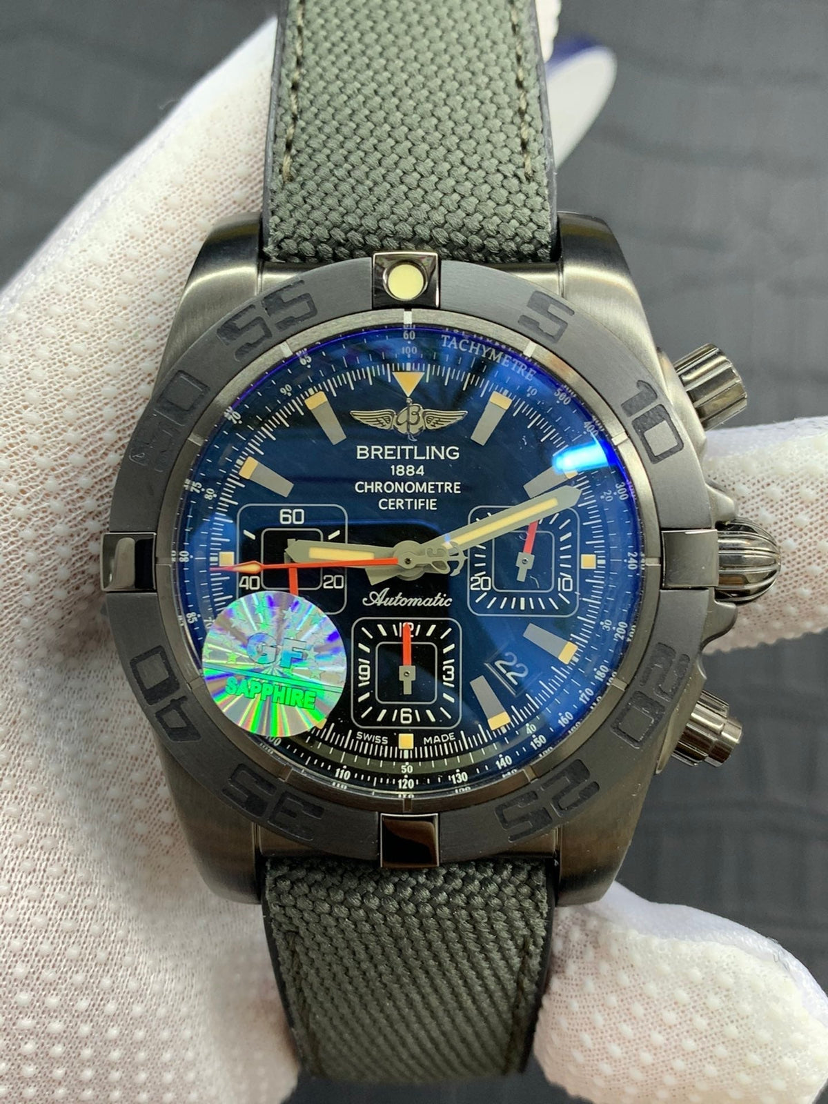 AVENGER BANDIT 45MM BLACK DIAL CHRONOGRAPH