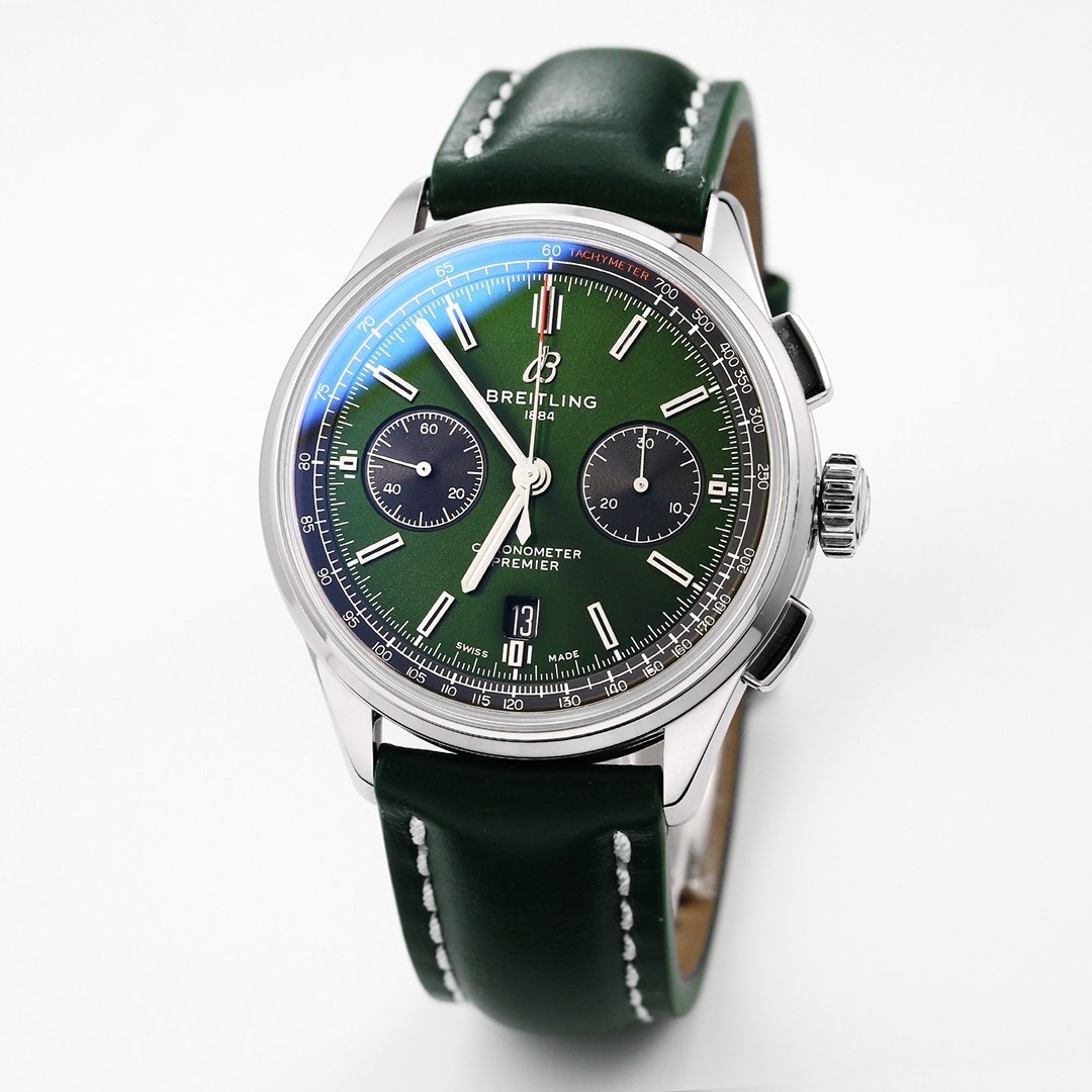 PREMIER B01 CHRONOGRAPH 42 GREEN DIAL