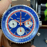 NAVITIMER B01 STEEL CASE BLUE DIAL