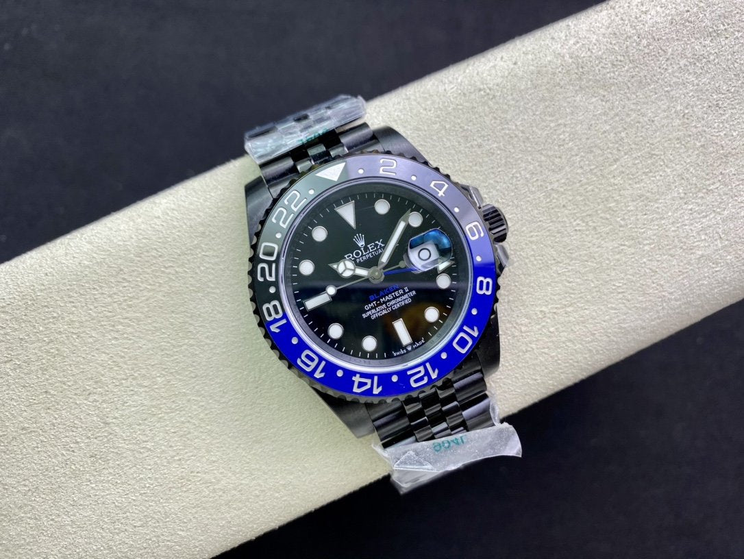 GMT-MASTER II BATMAN CUSTOM ALL BLACK