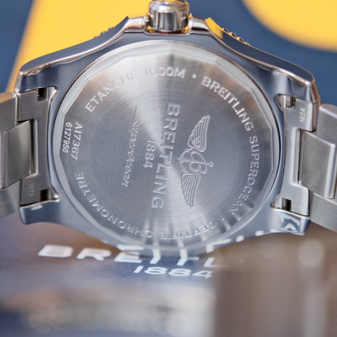 SUPER OCEAN 42 STAINLESS STEEL WHITE DIAL