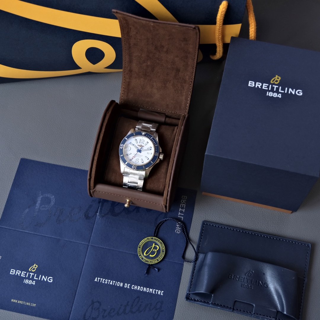 SUPER OCEAN 42 STAINLESS STEEL WHITE DIAL