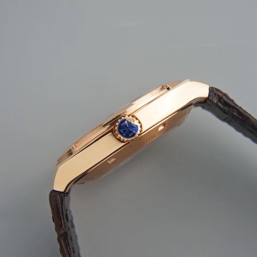 VACHERON OVERSEA AUTOMATIC 41 YELLOW GOLD WHITE DIAL