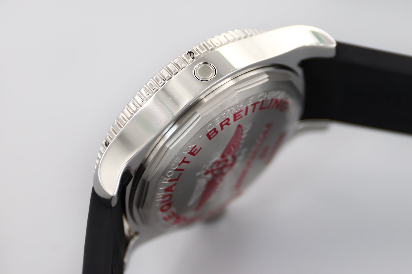 SUPEROCEAN 44MM YELLOW DIAL RUBBER STRAP