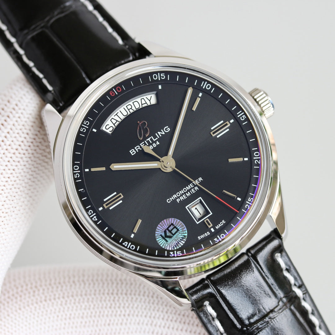 PREMIER DAY DATE 40 STAINLESS STEEL