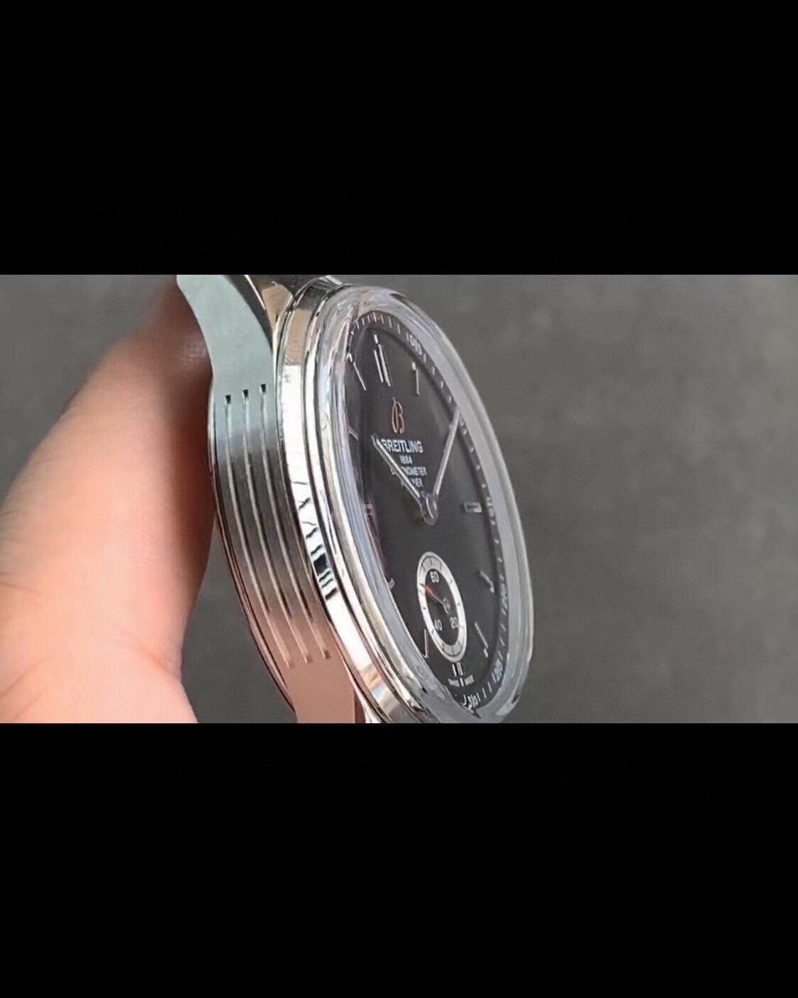 PREMIER AUTOMATIC 40 STEEL CASE BLACK DIAL