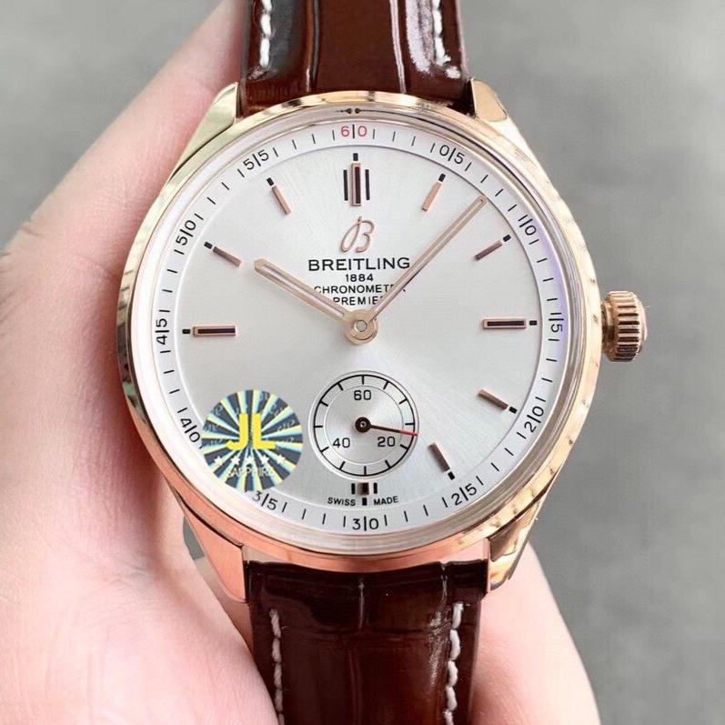 PREMIER AUTOMATIC 40 ROSE GOLD CASE SILVER DIAL