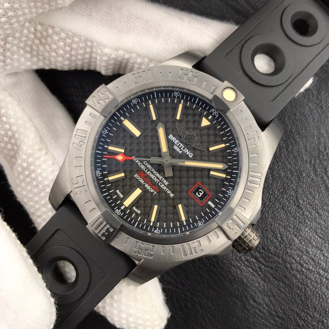 AVENGER BLACKBIRD 44MM TITANIUM BLACK DIAL