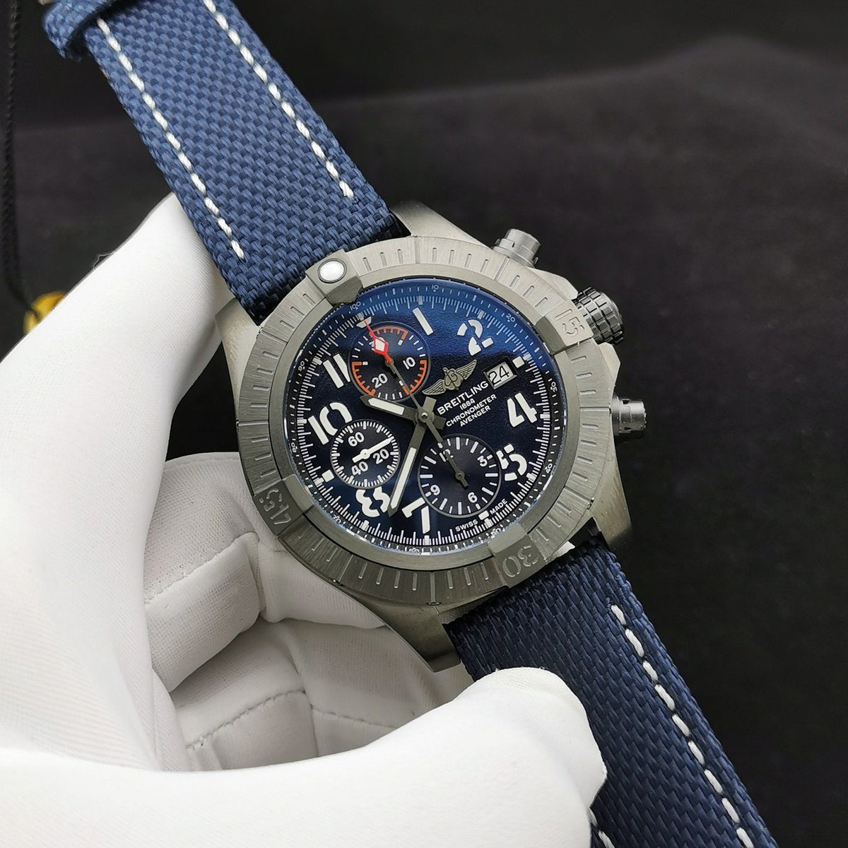 AVENGER NIGHT MISSON 45MM CHRONOGRAPH BLUE