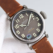 PYLOT TYPE 20 45MM STEEL BROWN DIAL