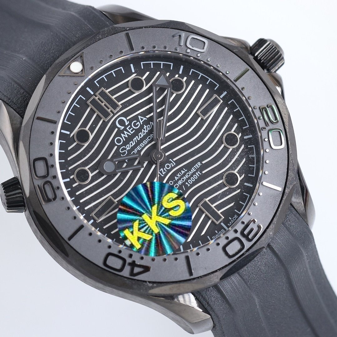 SEAMASTER DIVER 300M CO-AXIAL 42MM ALL BLACK