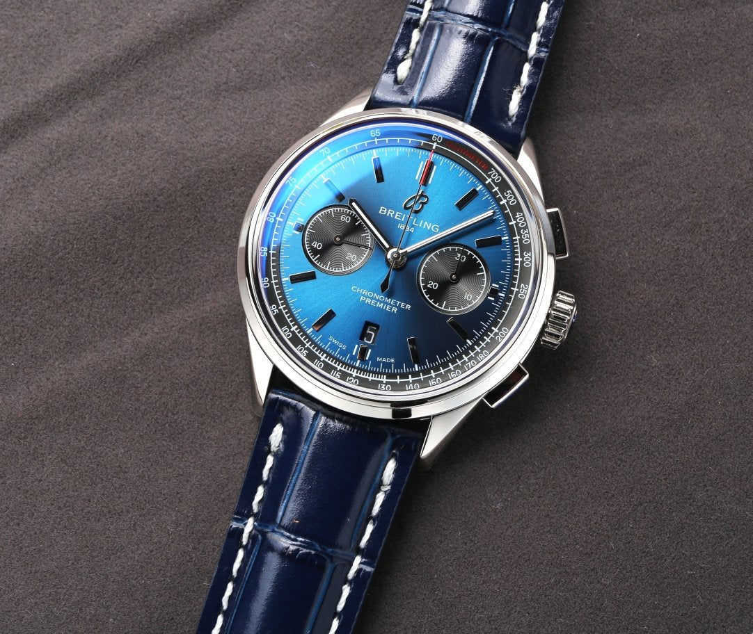 PREMIER B01 CHRONOGRAPH 42MM STEEL BLUE DIAL