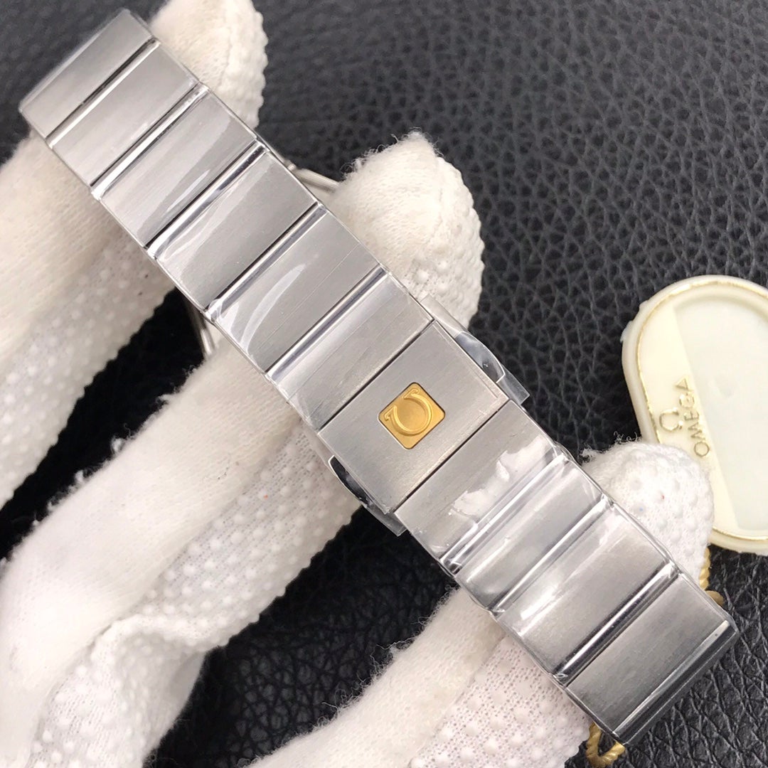 CONSTELLATION 27MM QUARTZ STEEL CASE MOP DIAL
