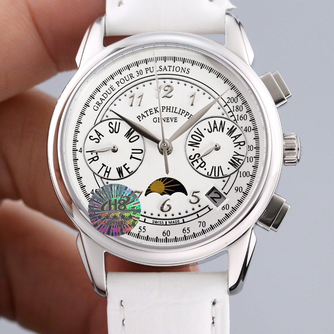 PATEK COMPLICATIONS 7150 ANNUAL CALENDAR MOONPHASE STEEL