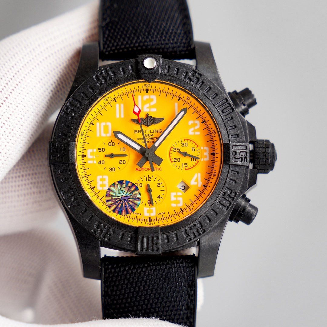 AVENGER HURRICANE 45 CHRONOGRAPH BLACK CASE