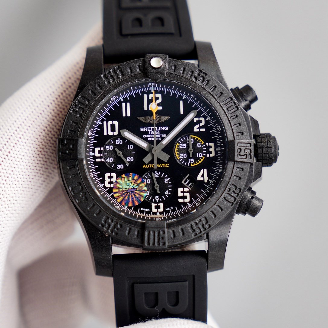 AVENGER HURRICANE 45 CHRONOGRAPH BLACK CASE