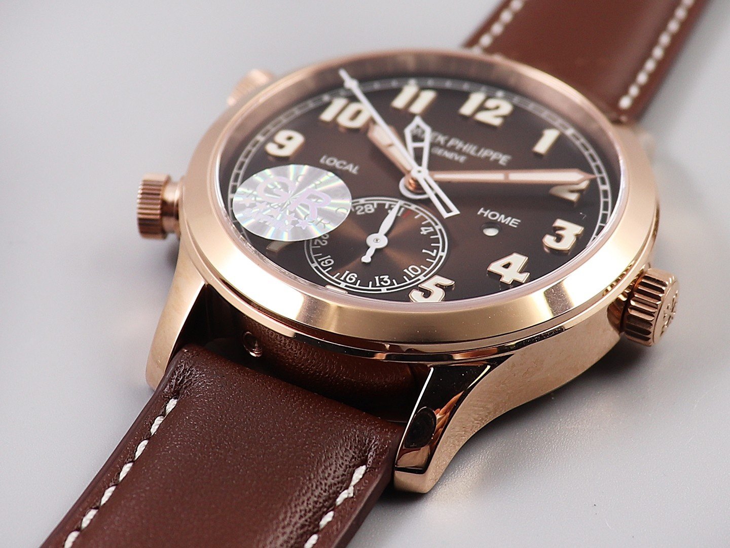 PATEK CALATRAVA PILOT TRAVEL TIME ROSE GOLD