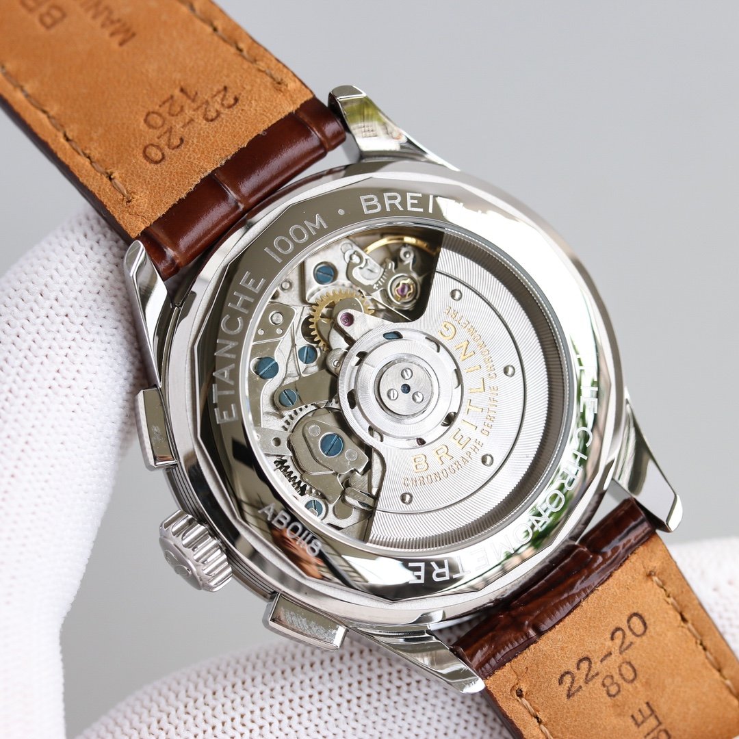PREMIER B09 CHRONOGRAPH 40MM STAINLESS STEEL LEATHER