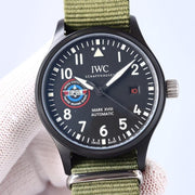 PILOT TOPGUN 41MM BLACK CERAMIC KHAKI TEXTILE