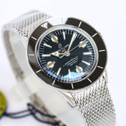 SUPEROCEAN HERITAGE 44MM STEEL CASE BLACK CERAMIC