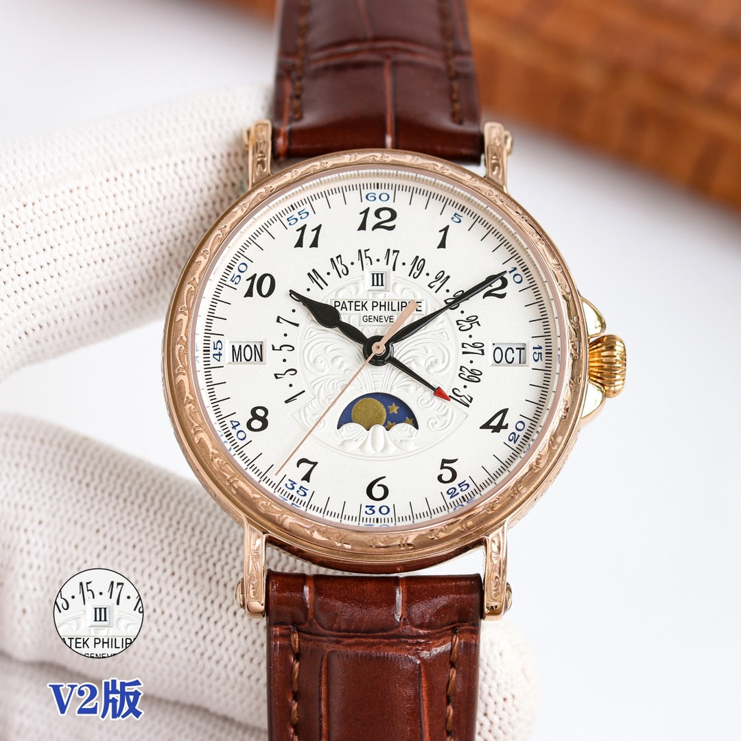 PATEK PERPETUAL CALENDAR PINK GOLD