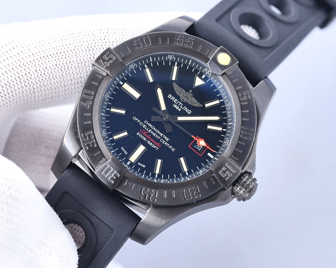 BREITLIN AVENGER II SEAWOLF GREY CASE BLACK DIAL