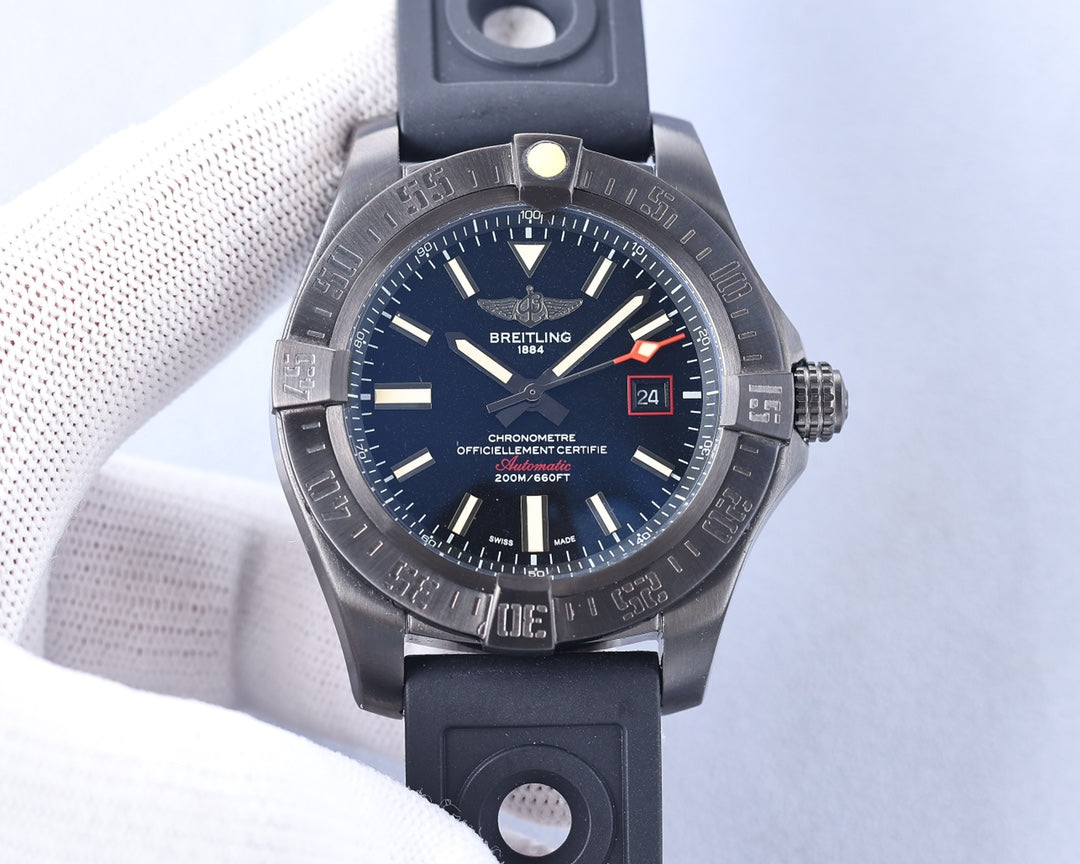 BREITLIN AVENGER II SEAWOLF GREY CASE BLACK DIAL