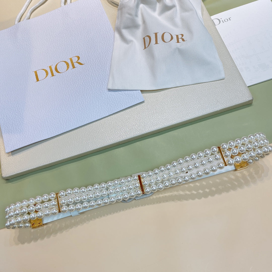 Dior 2026 C'est Belt 30mm Smooth Calfskin