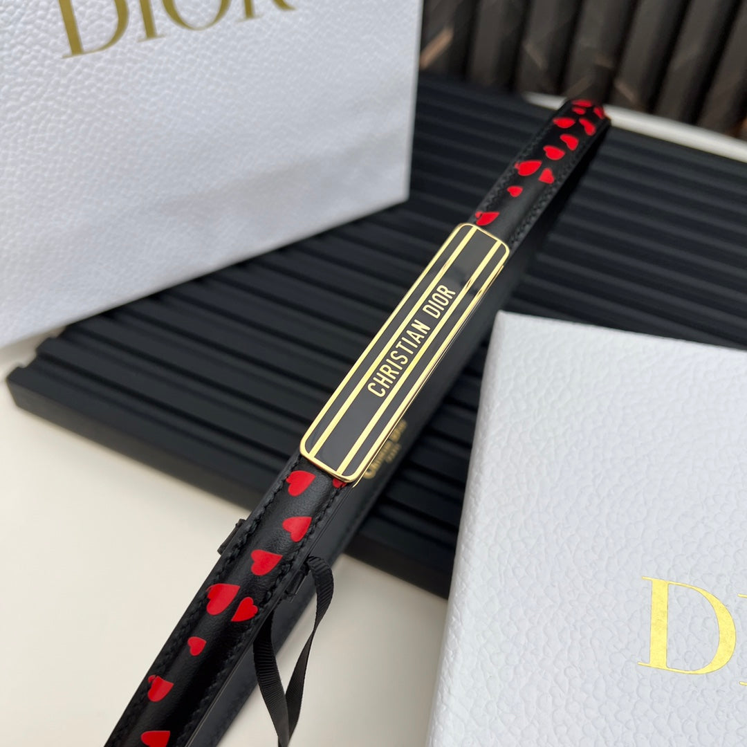 Dior 2026 ID Belt 15mm Smooth Calfskin