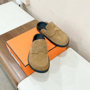 HM GO MULE SUEDE