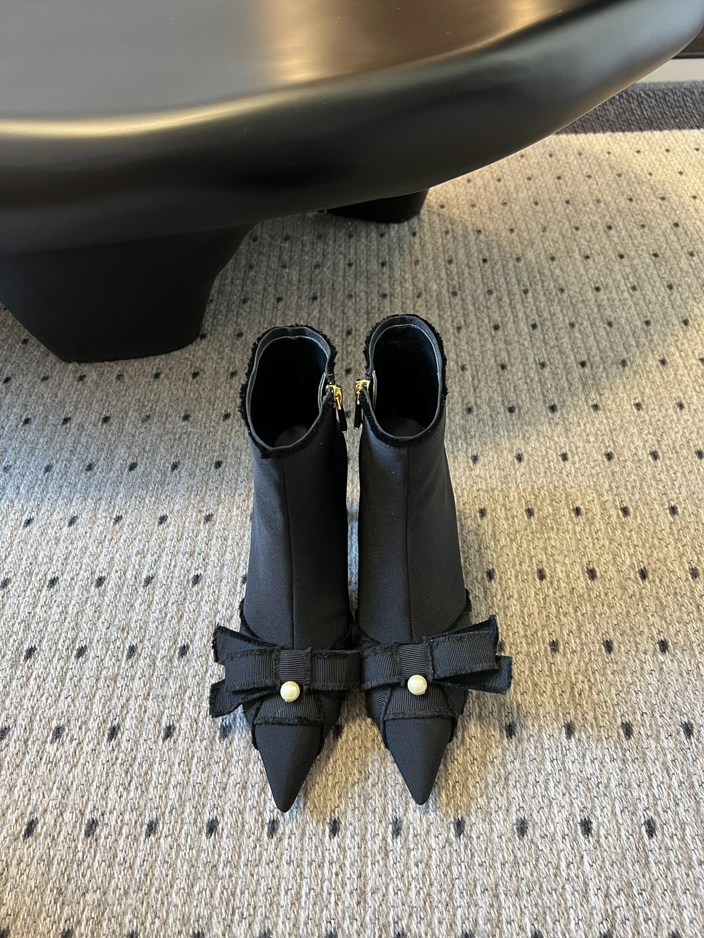Dior 2026 Ankle Boots 80mm Canvas 941964