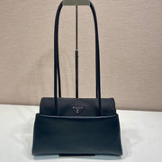 Prada 2026 Passage Bag 28cm Black Leather 282812
