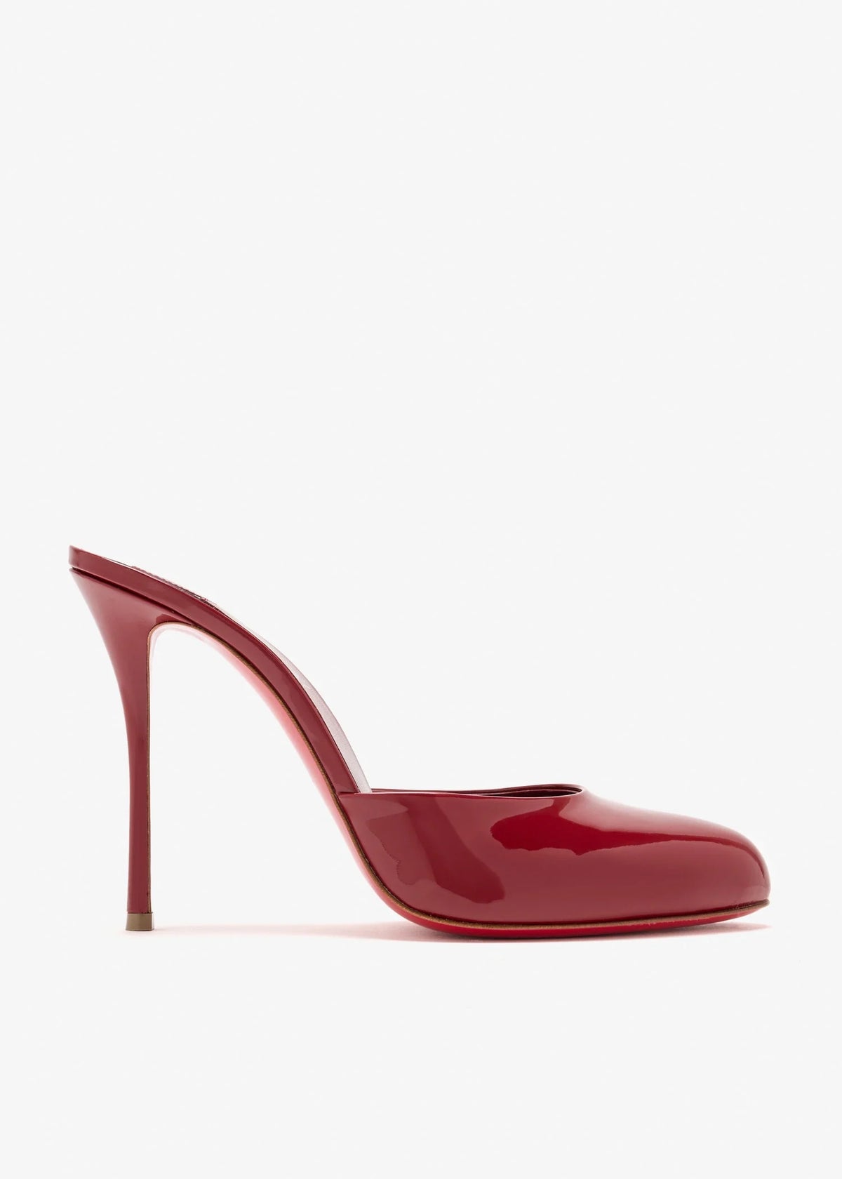 Christian Louboutin 2026 Dolly Mule 100mm Patent Leather