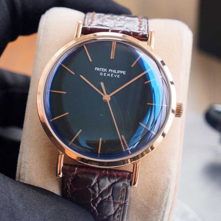 PATEK CALATRAVA ROSE GOLD SUPER THIN MANAUL WOUND