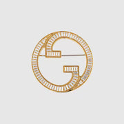 Gucci Brooch Gold 197565