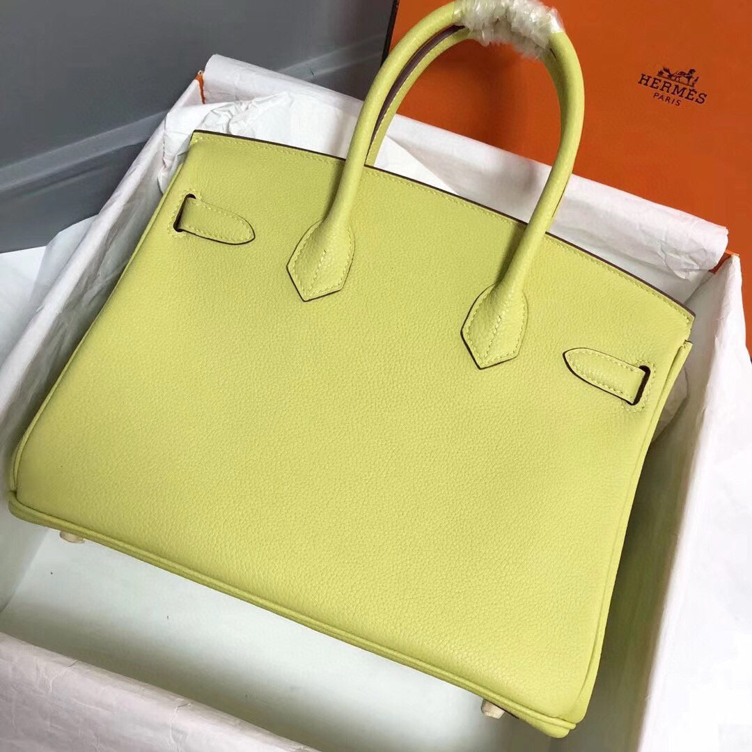 HM BIRKIN 25CM YELLOW TOGO LEATHER GOLD HARDWARE