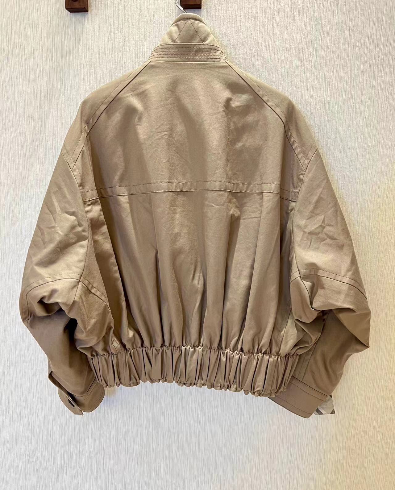 Bottega Veneta Coat Beige Cotton