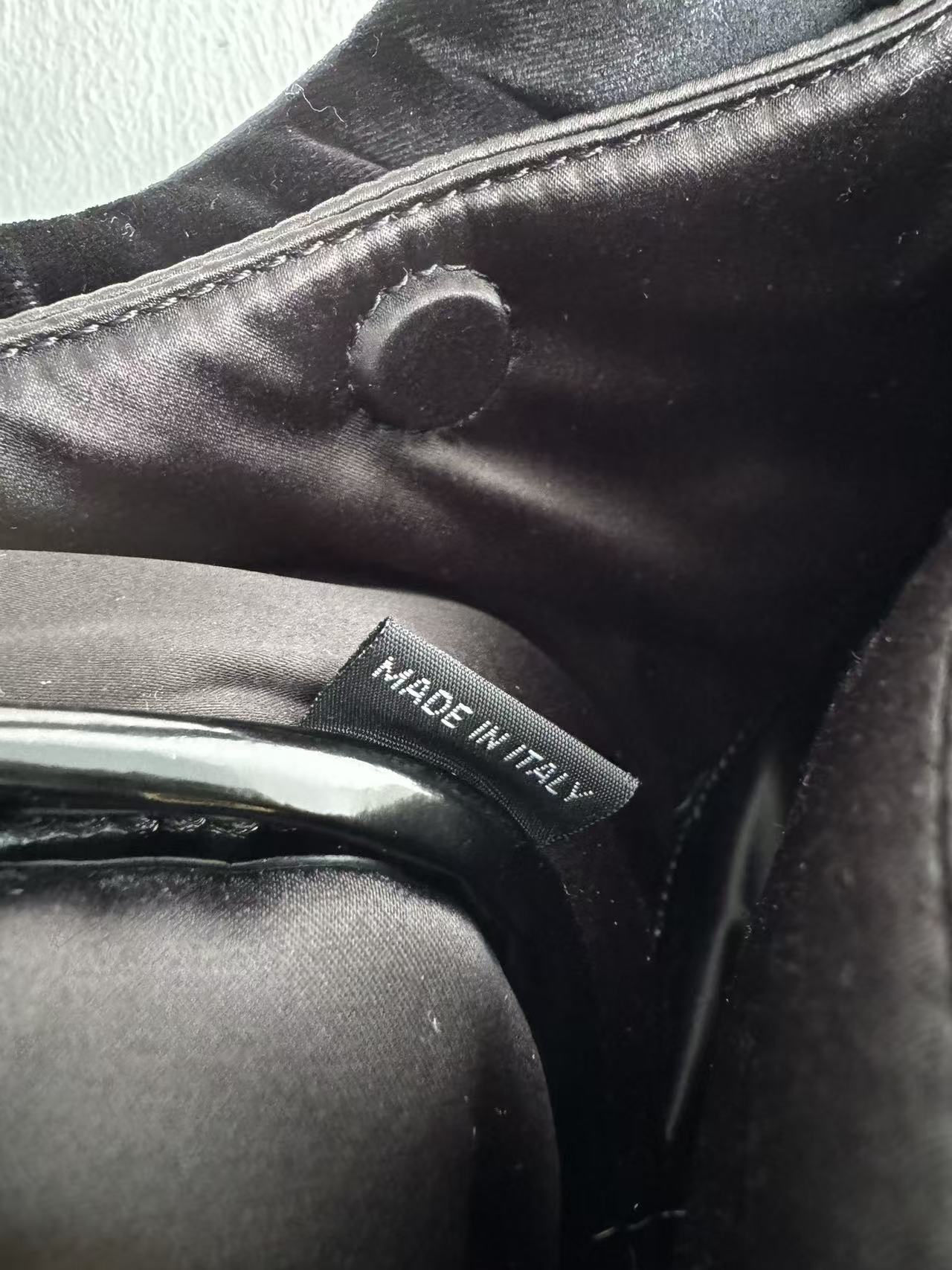 Prada Padded Mini Bag Black Velvet