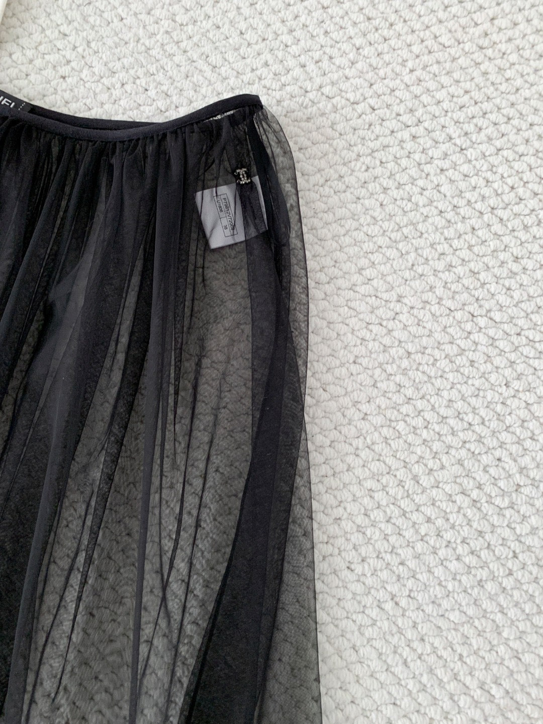 Chanel 2026 Mesh Long Skirt