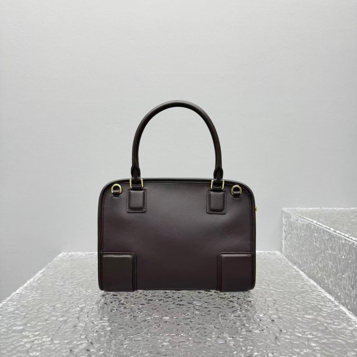 Loewe 2026 Amazona 180 Bag 24cm Brown Soft Calfskin