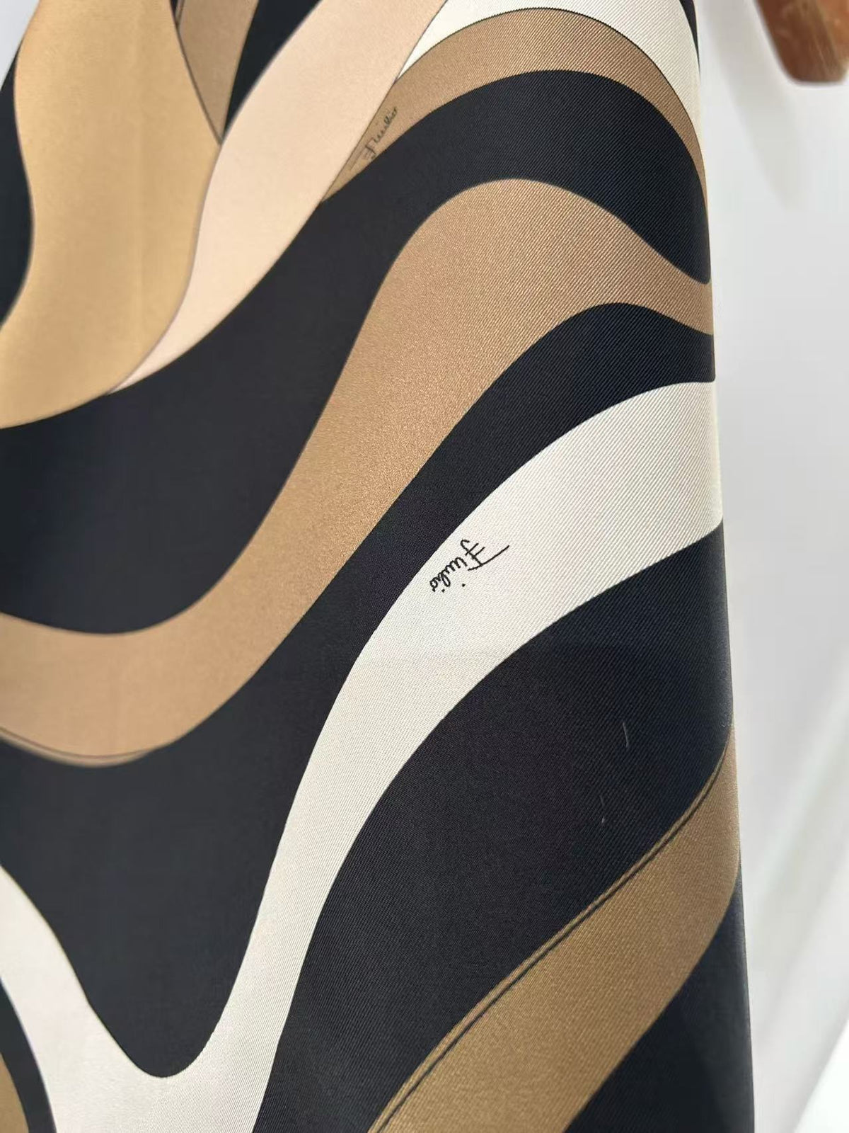 Pucci 2026 Top Black Mix Colors Silk