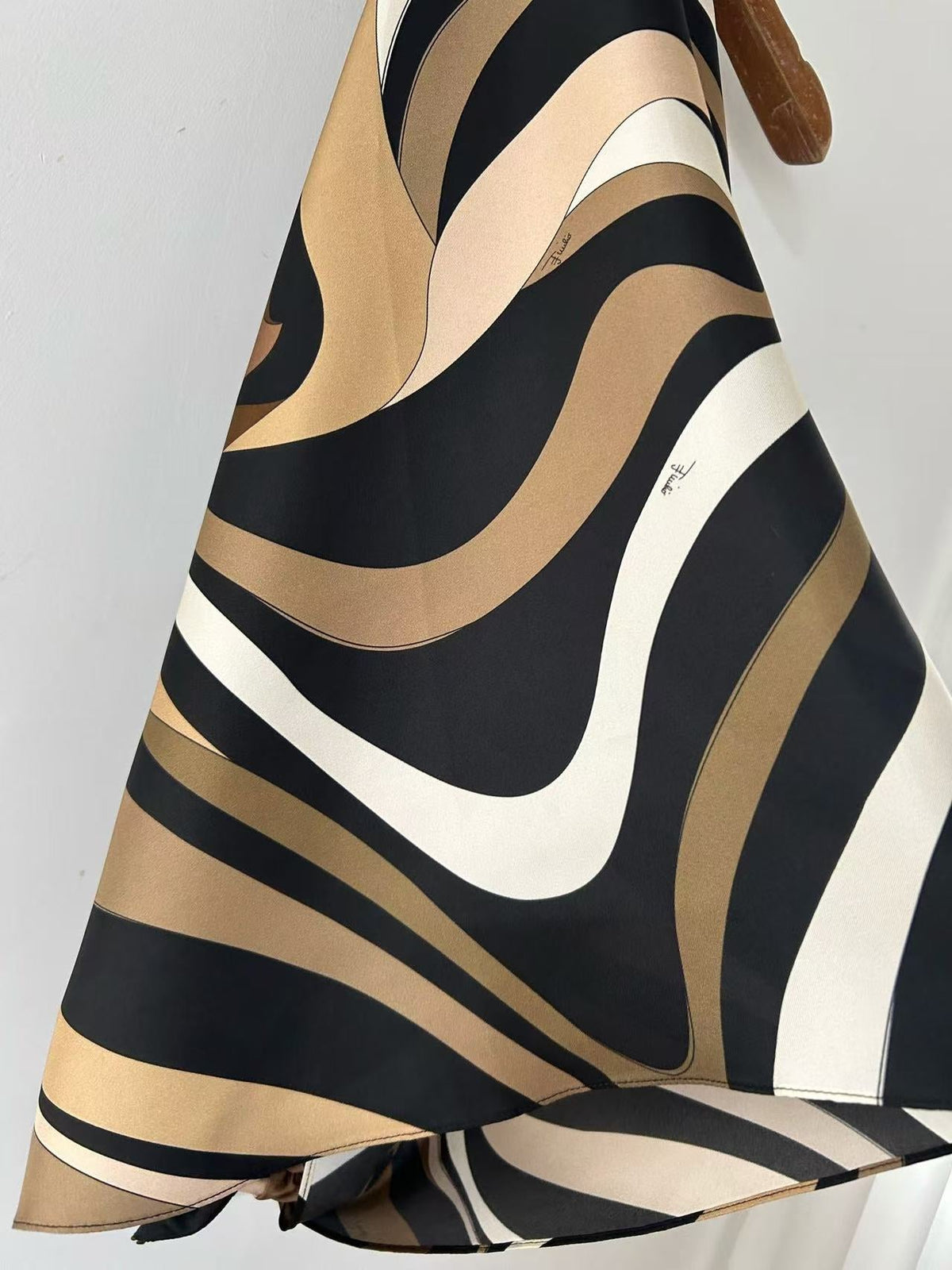Pucci 2026 Top Black Mix Colors Silk