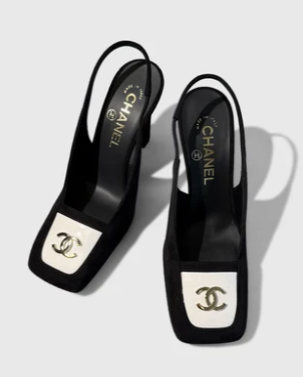 Chanel 2026 Square Toe Slingback 65mm Suede
