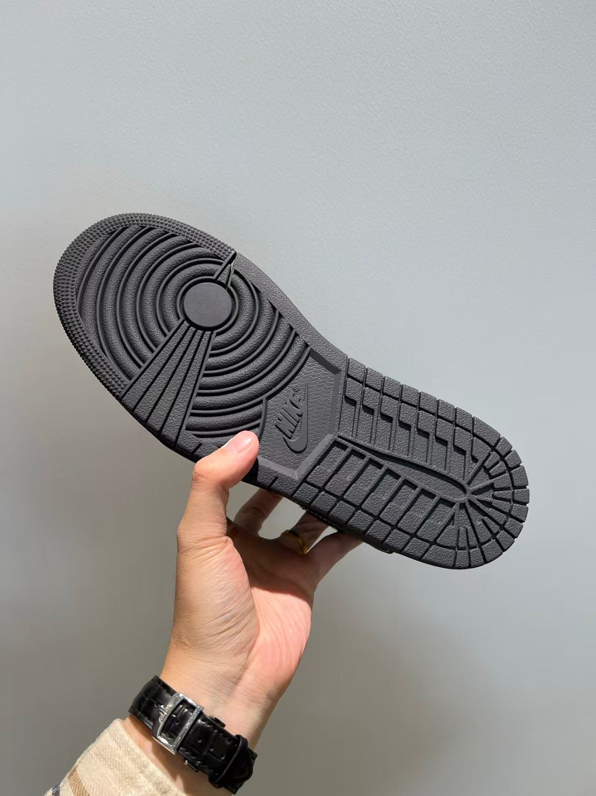 Nike Air Jordan x Travis Scott 2026 Sneaker Black Leather Suede